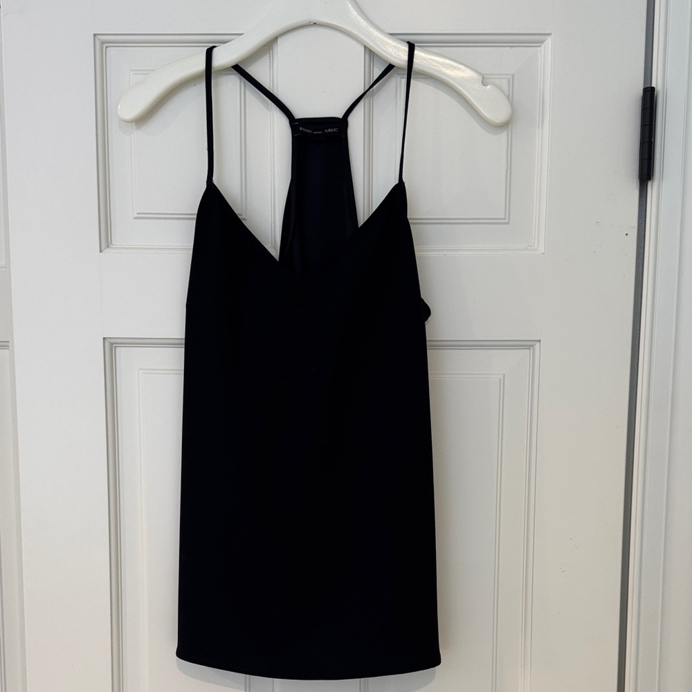 Black tank top